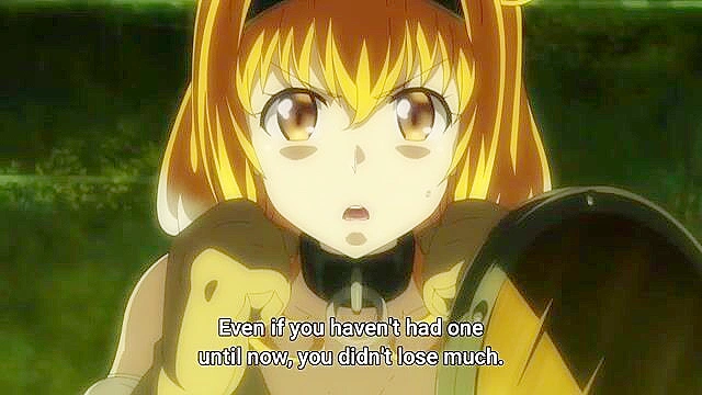 Harem in the Labyrinth of Another World (uncensored) S1E5 - Ecchi Anime - Busty wolfkin gets bath