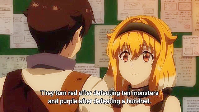 Harem in the Labyrinth of Another World (uncensored) S1E5 - Ecchi Anime - Busty wolfkin gets bath