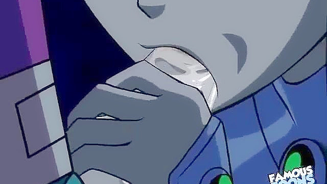 Robin from teen titans fucks starfire while out on a camping trip