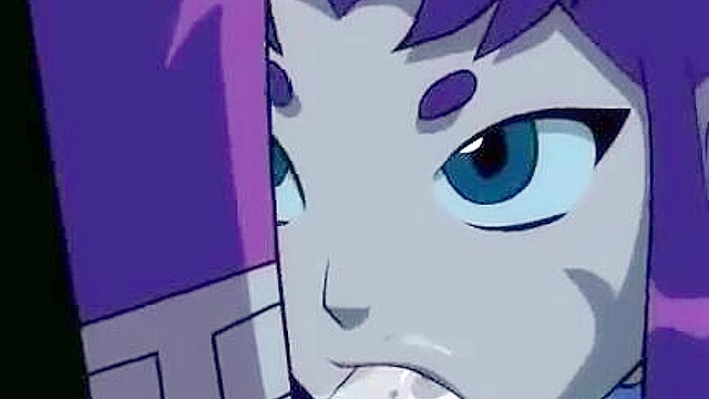 Robin from teen titans fucks starfire while out on a camping trip