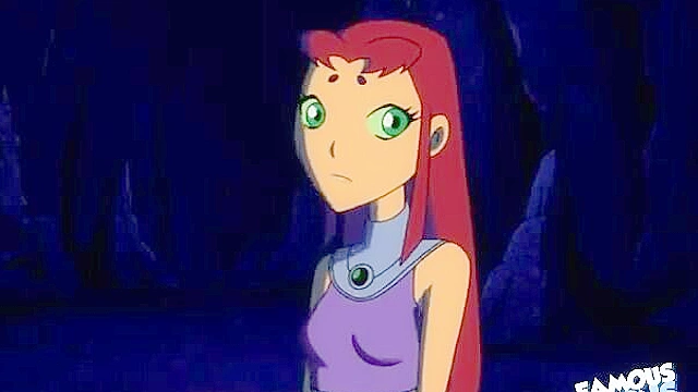 Robin from teen titans fucks starfire while out on a camping trip