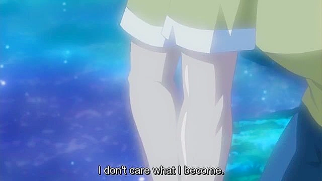 Kotowari 2 - Curvy anime schoolgirl swallows a load of cum then rides student with her tight pussy