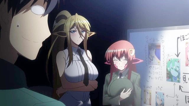 Master brings home a hot mermaid babe to his harem hoes