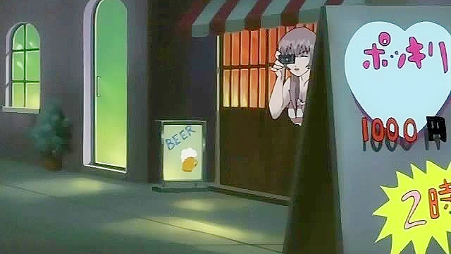 Living Sex Toy 2 - Hentai slut fucks 3 guys while babe spies on them