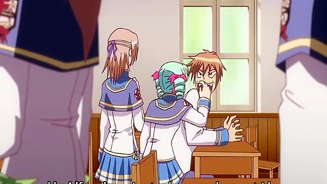 Horny senpai schoolgirl gets her wet pussy drilled from behind