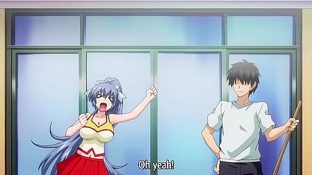 Titty Fucking Cheerleaders - Busty schoolgirls use their huge hentai tits to satisfy cocks