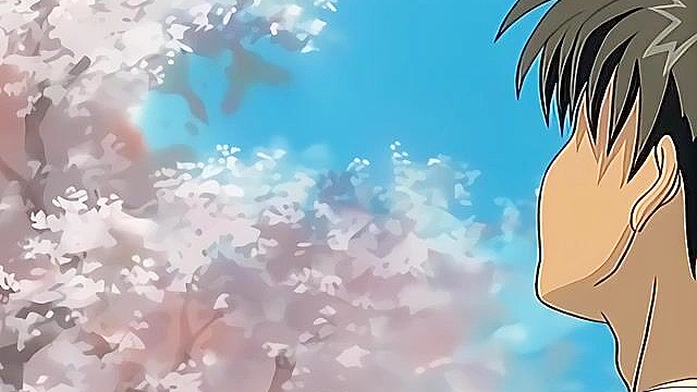 Triangle Heart 1 - Anime schoolgirl has romantic sex with janitor