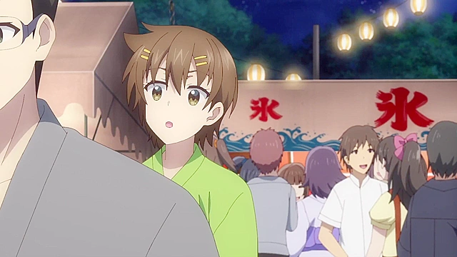 Super HxEros (uncensored) 11 - Ecchi - Anime schoolgirl talk gossip while taking a bath