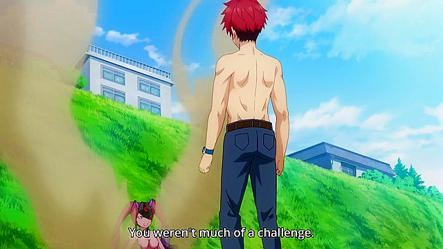 Super HxEros (uncensored) 11 - Ecchi - Anime schoolgirl talk gossip while taking a bath