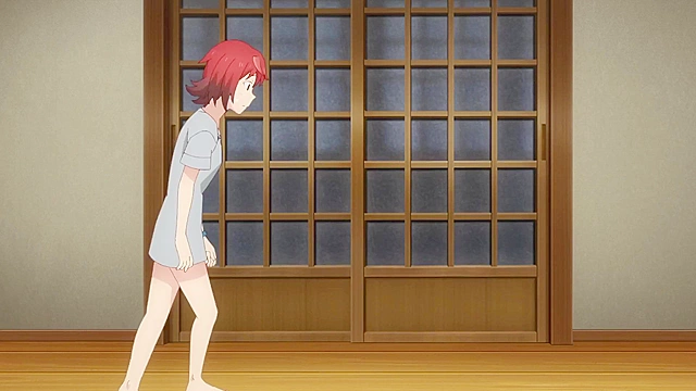 Super HxEros (uncensored) 11 - Ecchi - Anime schoolgirl talk gossip while taking a bath