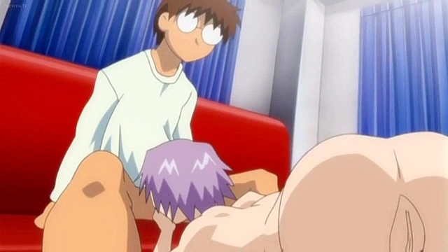 Sex Android 2 - Hentai nerd pussy licks a tiny sex robot