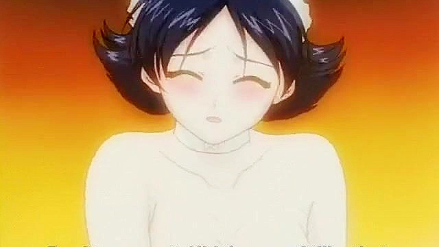 Onmyouji: Bewitching Emaki 1 - Pervy old man bangs his young hentai maid