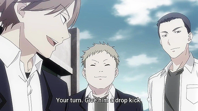 World's End Harem 8 - ecchi anime - Nerd bangs horny hentai swimsuit girls