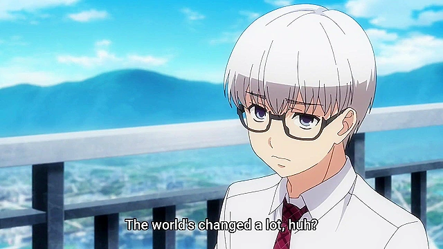 World's End Harem 8 - ecchi anime - Nerd bangs horny hentai swimsuit girls