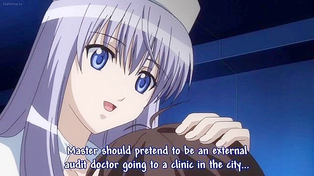 Candidate for Bride 1 - Anime nurse is fucked with toys and has squirting orgasm