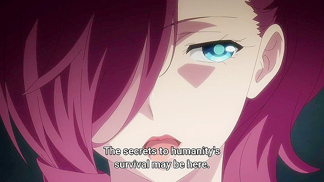 World's Ends Harem 9 - ecchi anime - Three anime girls use their boobs to shower guy