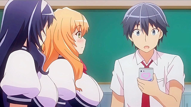 Sexy teen wakes her boyfriend with a blowjob in maid outfit