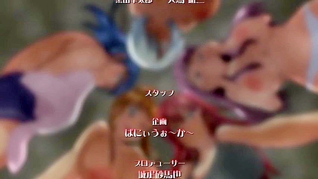 Girls Lacrosse Club 1 - Busty anime schoolgirls tie up and fuck team manager