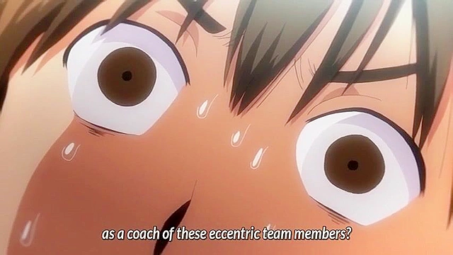 Girls Lacrosse Club 1 - Busty anime schoolgirls tie up and fuck team manager