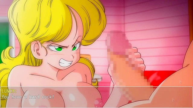 Kame Paradise - All sexy scenes from dragonball hentai game