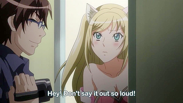 Cat Play Punishment - Girlfriend loses bet and gets fucked as catgirl all day