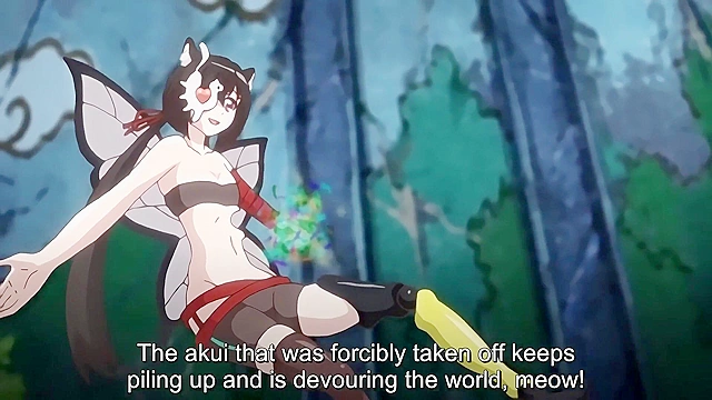 Bunny-Eared Adventure Story 2 - Cute anime teenie wears sheep girl costume for her master