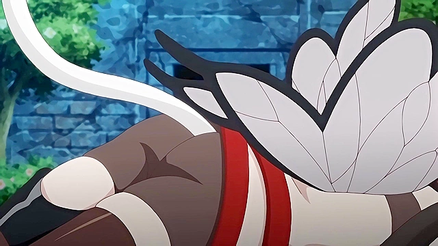 Bunny-Eared Adventure Story 2 - Cute anime teenie wears sheep girl costume for her master