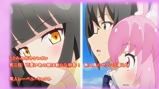 Bunny-Eared Adventure Story 2 - Cute anime teenie wears sheep girl costume for her master