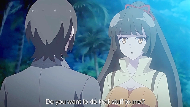 Bunny-Eared Adventure Story 2 - Cute anime teenie wears sheep girl costume for her master