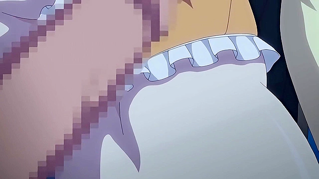 Bunny-Eared Adventure Story 2 - Cute anime teenie wears sheep girl costume for her master