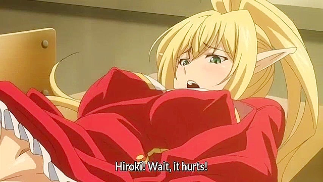 Elf Student and Teacher 1 - Busty elf schoolgirl is fucked by her naughty teacher