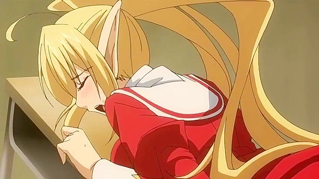 Elf Student and Teacher 1 - Busty elf schoolgirl is fucked by her naughty teacher