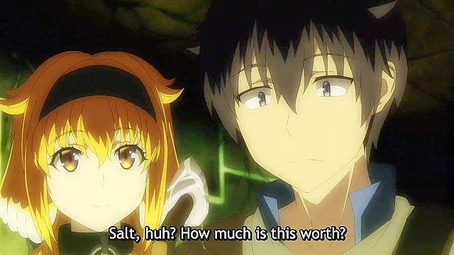 Harem in the Labyrinth of Another World (uncensored) S1E7 - Ecchi Anime - Busty slave fucked