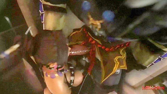 Lulu from Final Fantasy tames beasts and boys - 3D HMV