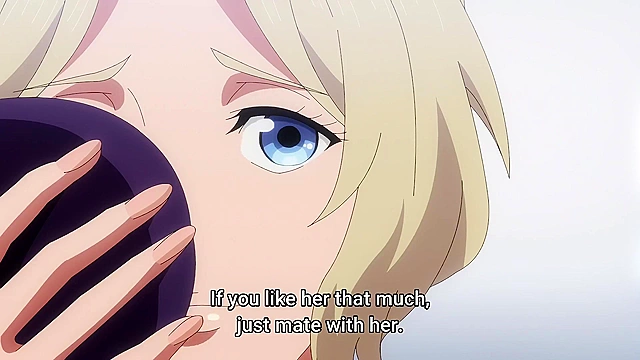 World's End Harem 5 - ecchi anime - Shy dude washes sexy girl bodies at public bath