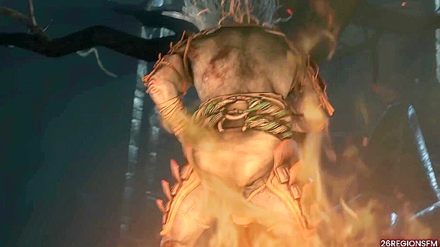 Momiji The Demon Hunter goes crazy for a giant beast cock