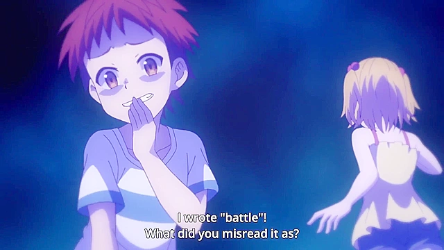 Super HxEros (uncensored) 10 - Ecchi - Nerdy schoolgirl fantasizes about hero taking her body