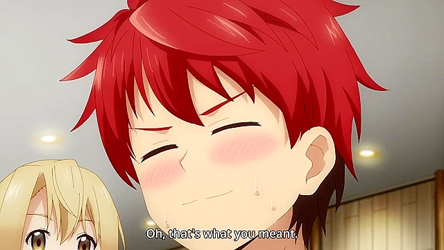 Super HxEros (uncensored) 10 - Ecchi - Nerdy schoolgirl fantasizes about hero taking her body