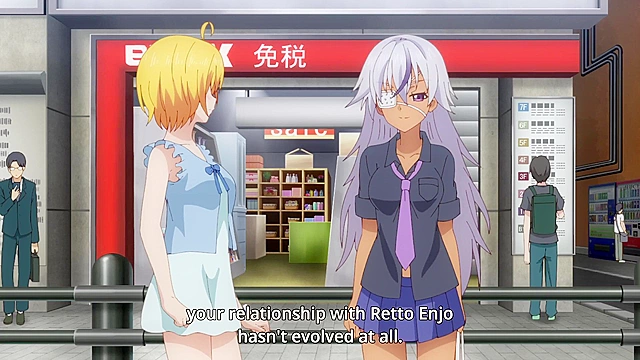 Super HxEros (uncensored) 10 - Ecchi - Nerdy schoolgirl fantasizes about hero taking her body