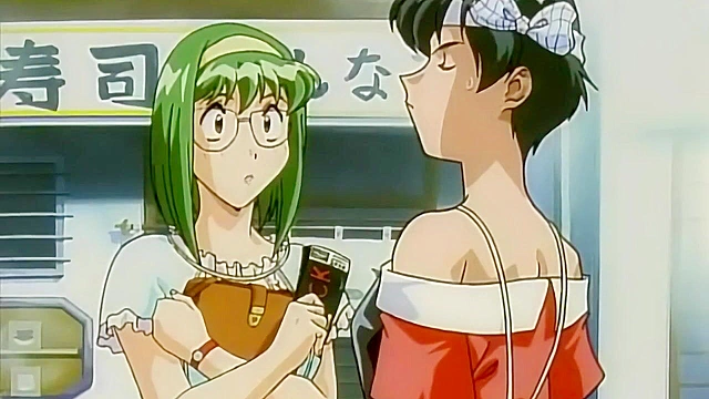 Class Reunion 3 - Sexy anime redhead has a steamy romantic fuck in the shower