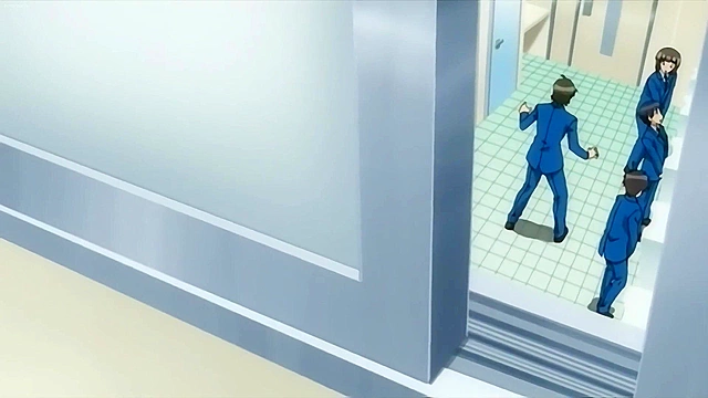 Busty hospital nurse's tits bounce as she rides a big cock in the hospital