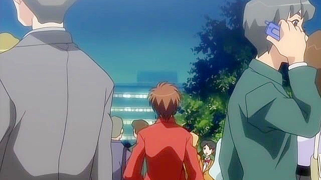 Cute hentai teenie moans as her virgin pussy is pounded from behind