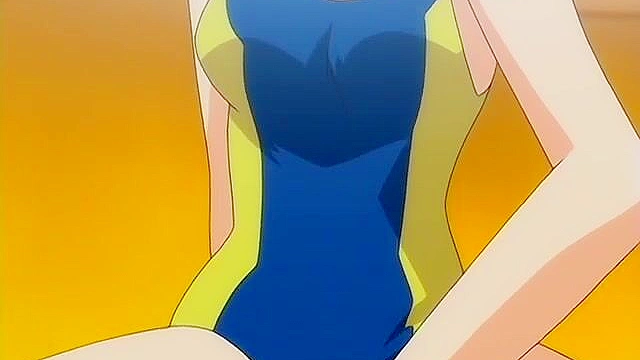 Cute hentai teenie moans as her virgin pussy is pounded from behind