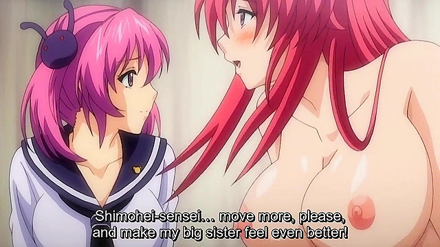 Dirty anime schoolgirl lies so she has to take hard fucking