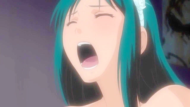 Cute anime girlfriend ties up her boyfriend and gives him a romantic blowjob