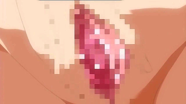 Cute anime girlfriend ties up her boyfriend and gives him a romantic blowjob