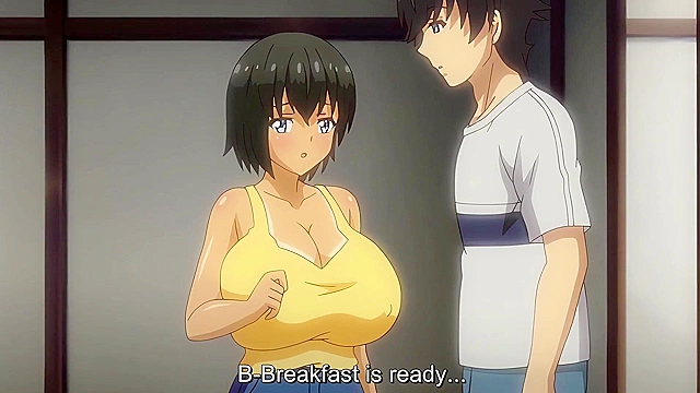 Summer: Countryside Sex Life 1 - Huge tits hentai cousin is caught masturbating and fucked