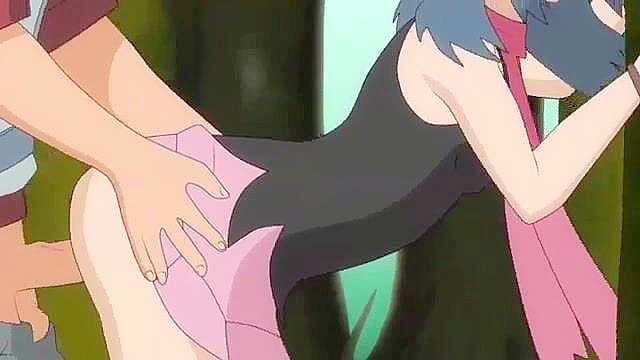 Dawn loses a pokemon battle and pays with her pussy