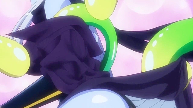 Cute cat girl with tentacles and big boobs submits herself to teen fucking