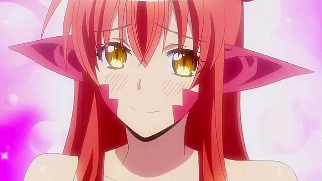 Cute cat girl with tentacles and big boobs submits herself to teen fucking